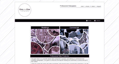 Desktop Screenshot of oneplusonevideo.com